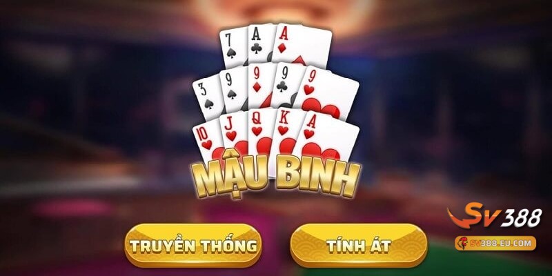 Chơi game Mậu Binh tại nhà cái SV388